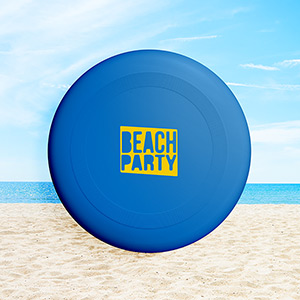 Le frisbee promotionnel est parfait pour votre événement de l'été.