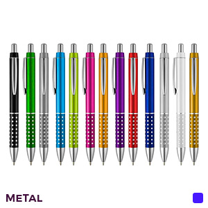 Yeman propose la fabrication et le marquage de stylo métallique pour les professionnels.