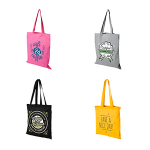 Ce sac en coton promotionnel est destiné aux clients d'entreprises, boutiques et associations.