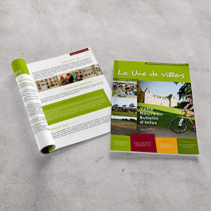 Impressin de bulletin municipal pour les mairies des Yvelines