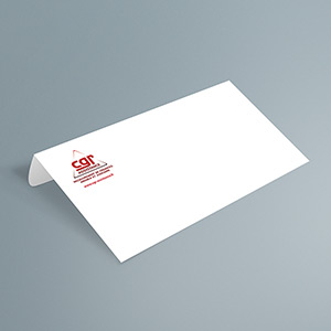 Yeman imprime vos enveloppes format bandeau lond (DL) sans fenêtre.